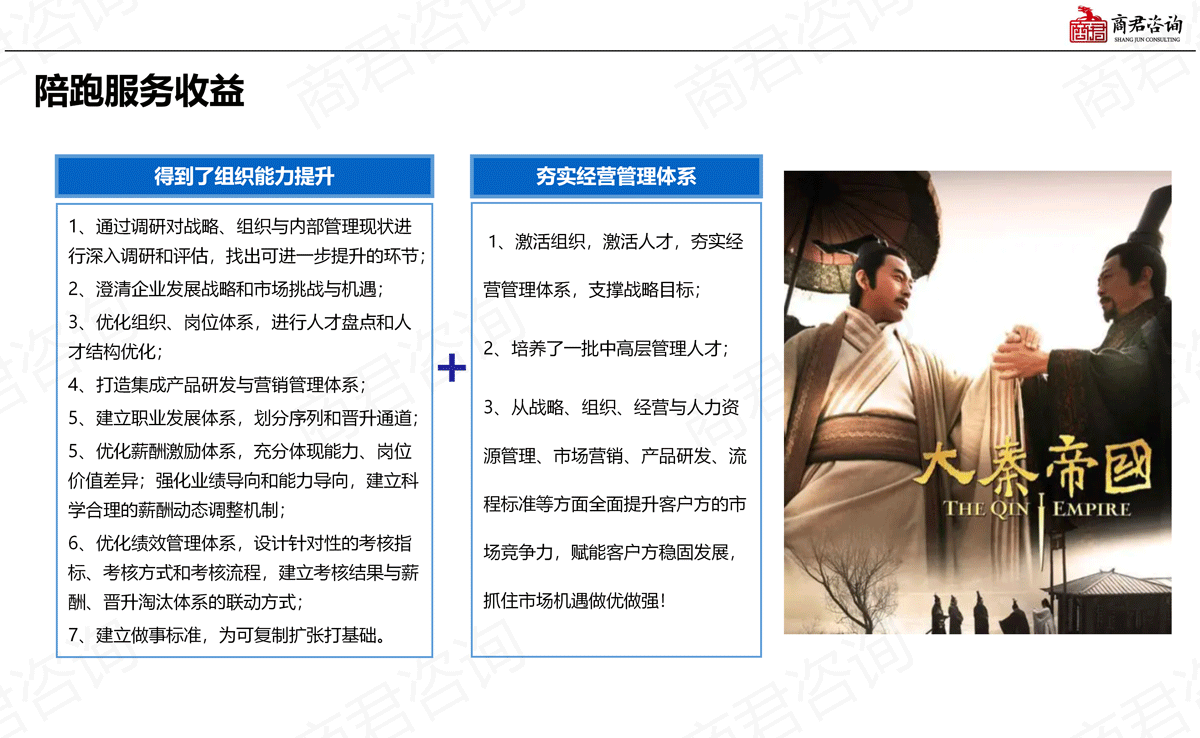 陪跑式服务